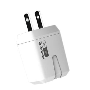 SOMOSTEL <span class=keywords><strong>Chargeur</strong></span> USB 2 en 1 de bonne qualité QC3.0 18W avec câble USB pour <span class=keywords><strong>Honor</strong></span> pour téléphone portable - Product Image 3