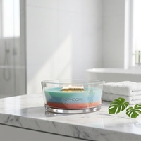 Grandes bougies d'aromathérapie modernes en cire de soja de 770 ml pour salon, parfum d'ambiance, respectueuses de l'environnement, pour mariages et fêtes
