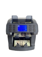 Compteur de billets H-8900 mixte Cash Banknote Machine de comptage multi-devises Compteur de billets à deux poches