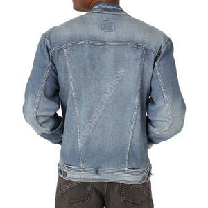 Chaqueta de Mezclilla 100% Algodón, Cierre de Botones, Invierno, Todas las Tallas, Hombre, Manga Larga, con Bolsillo, Estilo Casual, Precio al por Mayor - Product Image 2