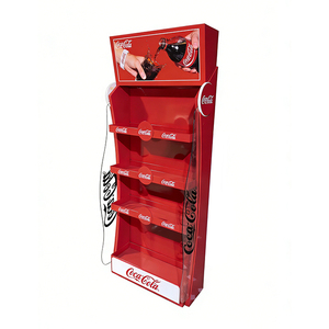 Exhibidor Metálico <span class=keywords><strong>de</strong></span> Bebidas para Supermercado, Exhibidor <span class=keywords><strong>de</strong></span> Piso <span class=keywords><strong>de</strong></span> Múltiples Niveles para Refrescos - Product Image 6