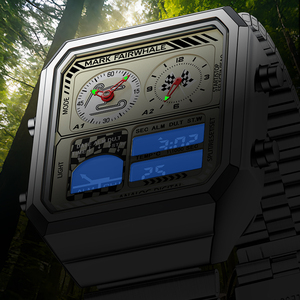 Reloj de Pulsera Multifuncional Mark Fairwhale, Cronómetro, Hora y Semana, Movimiento Electrónico, Relojes Digitales para Hombre - Product Image 5