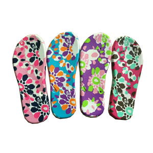 Stampa di trasferimento EVA farfalla fiore colorato personalizzato per zoccoli scarpe sandali pantofole Slip-on da spiaggia - Product Image 3