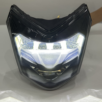 Faro LED de 12V PP PC Modificado para Motocicleta, Accesorios VF3I 185 CC, Sistema de Iluminación para SYM