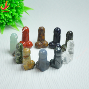 Großhandel Natur handwerk Heils teine Mini Penis Kristall Penis Kristall <span class=keywords><strong>Dildo</strong></span> Penis Edelstein Kristall Handwerk - Product Image 3