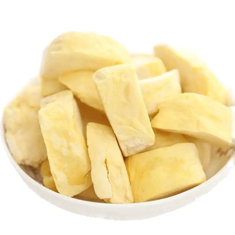 Fabriekslevering Gevriesdroogde Durian Aan Te Passen Verpakking/Logo Suikervrij