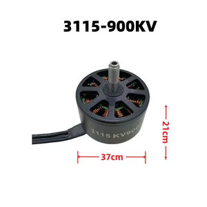 Piezas de repuesto duraderas de plástico de 400KV para motor sin escobillas, accesorios de reparación para vehículos de control remoto FPV - Product Image 6
