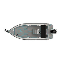 Bateau à moteur hors-bord 6m en aluminium, bateau de pêche, yacht de luxe pour loisirs, sport et divertissement, fabriqué en Chine, modèle 2025, à vendre