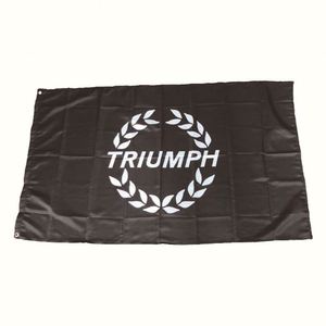Drapeaux publicitaires en polyester durable avec impression de logo personnalisée de haute qualité, bannières de taille et de forme personnalisées, mât de drapeau en aluminium promotionnel - Product Image 5