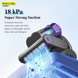 RTS P870B เครื่องดูดฝุ่นไรฝุ่นแบบมือถือ แสงยูวีและประจุลบอัลตราโซนิก เหมาะสำหรับผู้ที่แพ้ฝุ่น สีม่วง - Product Image 5