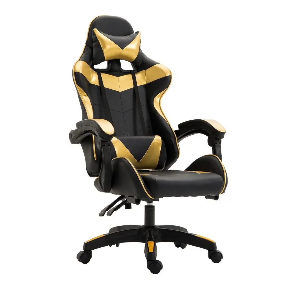 Cheap Price Custom Deals Pu Leather Gold Secret Lab Gaming Chair For Computer PC Game