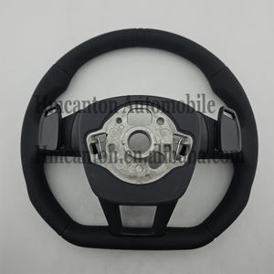 Volante de Cuero Perforado para Audi A3 A4 A5 A6L TT A7L A8 Q5 Q7 B9, Venta al Por Mayor - Product Image 2