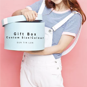 Fabric Gift Custom Special Rigid Unique Ribbon Flower Paper Boxes Kraft Packaging Shipping Design Cardboard Box
