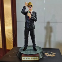 DBZ 15CM Yajirobe Figurine de dessin animé en résine, modèle de collection à l'échelle 1/12, avec fonction souffleur d'air, fabriqué en Chine, unisexe