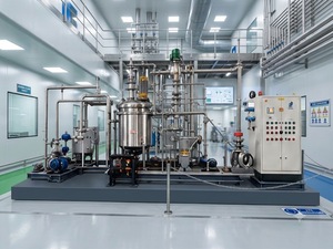 โรงงานผลิตน้ำมันหล่อลื่นความจุสูง พร้อมถังผสมสแตนเลสควบคุมด้วย PLC สำหรับน้ำมันเครื่องและน้ำมันไฮดรอลิก - Product Image 1