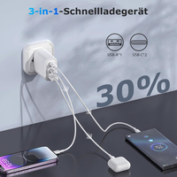 Prise UE multi couleur 25W 18W USB C charge rapide PD QC3.0 brique adaptateur de chargeur mural direct d'usine
