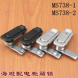 Serrure de porte Ms738-1-2a en alliage de zinc, serrure de cabinet sans clé, 18 21 mm, serrure de cabinet de distribution industrielle, installation facile - Product Image 5