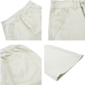 TKAN113D personnalisé hommes surdimensionné broderie toile décontracté Streetwear déchiré chaud cordon séchage rapide respirant tricoté - Product Image 3