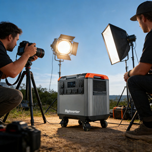 Estación de Energía Portátil Lifepo4 de 5000W, Generador Solar de 5376Wh, 3500 Ciclos, 10 Años de Vida Útil, UPS para Acampar al Aire Libre y Respaldo Doméstico - Product Image 6