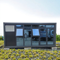 Maisons préfabriquées modulaires de 20 pieds, bureaux en conteneurs, espaces résidentiels, design respirant d'Asie du Sud-Est pour chambre à coucher, salon