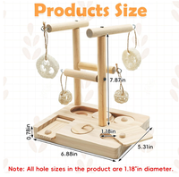 Jeu de puzzle interactif en bois moderne pour lutter contre l'ennui, avec divers bols, pour hamsters, cochons d'Inde, lapins, rats, chats, chiens, riche en divertissement