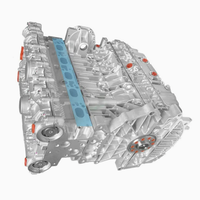 Pièce de rechange pour moteur HONGJUN Convex Machine B5254T pour véhicules S80/Xc90/S40/C70/Xc60/V60 2.5L - Nouvelle pièce de rechange à bas prix