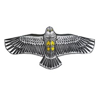 Kite Eagle Flat para Crianças, Pipa com Linha de 30 Metros, 1,6 m, Pipas para Pássaros Voadores, Brinquedos ao Ar Livre