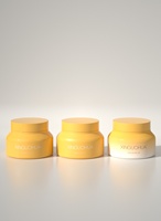 XGH PET Pot de revitalisant pour cheveux en plastique 200g Pot de crème de lotion pour le corps avec couvercle à vis Pots de soins de la peau cosmétiques Impression de logo privé