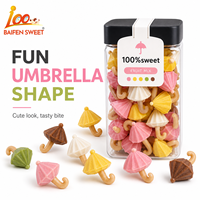 Biscuits en forme de parapluie, saveur chocolat, pour enfants, en vente directe d'usine, spécialités exotiques