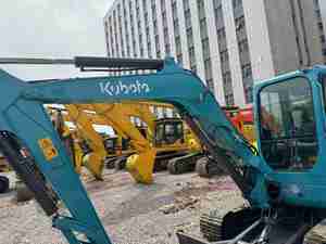 Nueva llegada Excavadora usada KubotaKX155 5,5 toneladas KubotaKX165 6,5 toneladas Pequeña mini excavadora Máquina en stock Horas bajas EPA/CE - Product Image 5