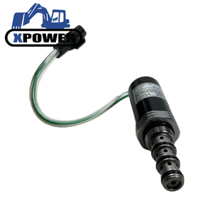 Vanne solénoïde de pompe hydraulique KDRDE5K-20 40C13-203A pour pièces de pompe principale d'excavatrice SK200-6 SK230-6E - Product Image 2