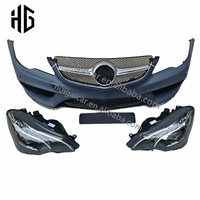 Kit de carrosserie pour Mercedes-Benz Classe E W207 C207 Coupé 2 portes, conversion ancien vers nouveau, matériaux PP, kit d'assemblage pare-chocs avant et arrière