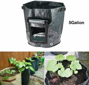 Sac de culture pour pommes de terre en PE, sacs de semis de 7 gallons, sacs de culture pour plantes de jardin, pot de semis, sac de culture pour plantes - Product Image 4