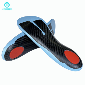 Loveinsoul PU confort semelles arc prend en charge les semelles de basket-ball en fibre de carbone conçues amélioration du saut <span class=keywords><strong>vertical</strong></span> - Product Image 2