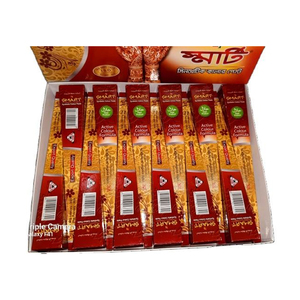Cône de henné naturel premium frais pour le Mehendi nuptial, teinte brun-rouge foncé, sans produits chimiques - Product Image 1
