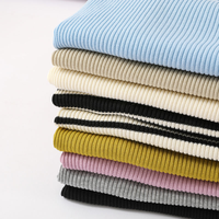 Haut en tricot personnalisé pour femme, vente en gros, manches courtes, col rond, couleur unie, coupe ajustée côtelée