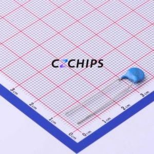 CC45SL3DD101JYGNA Through-Hole <b>Ceramic</b> Disc <b>Capacitor</b> Through hole Component (THT),P=5mm 100pF 5% 2kV 5mm - Product Image 1
