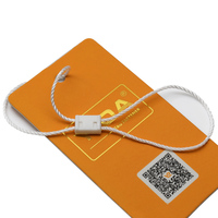 Cordon en polyester pour étiquettes de vêtements, fil pour étiquettes en tissu, cordon pour étiquettes avec logo