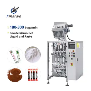 Finalwe Chine Machine d'emballage de sachets à pistes multiples Machines d'emballage multifonctions de granulés de liquides multilignes pour aliments