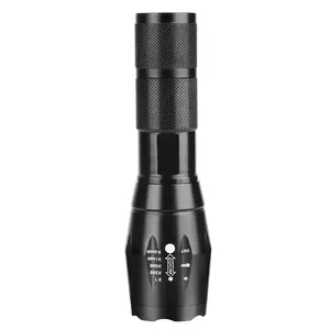 Aluminum Alloy Mini Zoom Multifunctional High Brightness 3AAA Battery High Lumen LED Flashlight LED Flashlight