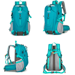 Outdoor Sports Hiking <b>Backpack</b> 40L Unisex Adjustable Fit Water Repellent Leisure Travel Bag - Product Image 5