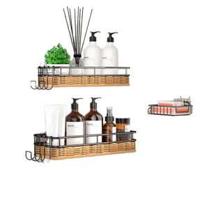 Organizer per stoviglie multifunzionale in acciaio al carbonio a doppia parete con bottiglia di condimento cucina bagno salvaspazio - Product Image 6