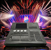 Console DMX512 F2 pour éclairage de scène DJ, projecteurs mobiles et lumières à faisceau, solutions d'éclairage professionnelles