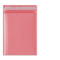 Sacs d'expédition à bulles imperméables, enveloppes matelassées en polyéthylène, épaisseur 2 mils, pour envoi d'articles fragiles, découpés au laser, lisses