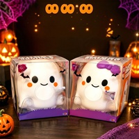 Jouets Squishy Géants d'Halloween en Gros : Fantômes, Fruits, Bonbons, Donuts, Cérébraux, Capybaras – Jouets à Presser Géants pour Enfants
