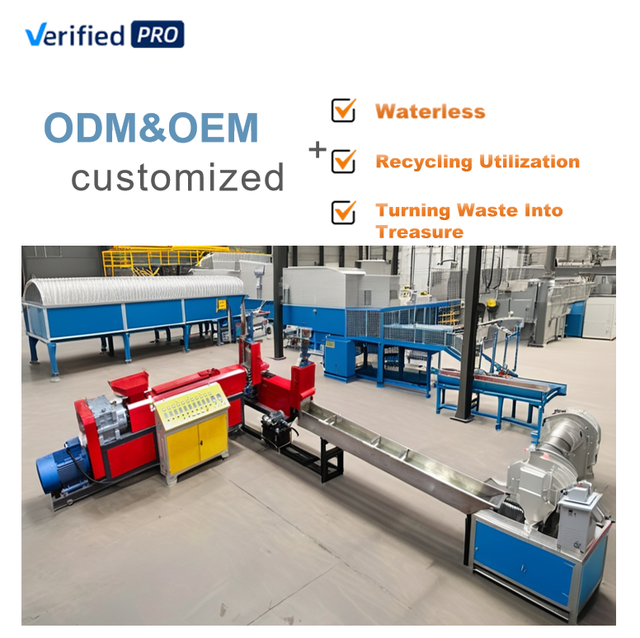 HERO Automatic 100 Kg/h Recycled PP PE Polystyrene Plastic Granulators Agglomerator for Plastic Recycling Machine