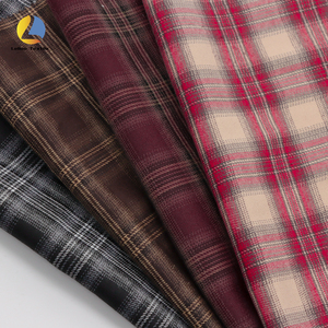 Thời Trang Mới Tr Phù Hợp Với Vải 21S Dệt Gingham Vải Sợi Nhuộm Đồng Bằng Kiểm Tra Vải Cho Áo Sơ Mi May Mặc Trọng Lượng Trung Bình Bé Trai Cô Gái - Product Image 6