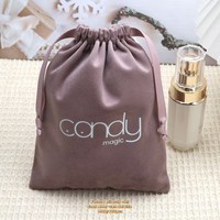 Luxus Hochwertige benutzer definierte Logo Farbe gedruckt beliebte Samt Kordel zug Tasche für Hut Schuh Stoff Staub Shopping Staub Samt Tasche