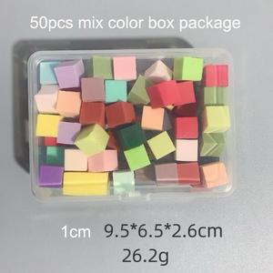 ชุดฟองน้ำแต่งเล็บ NAT063 แบบสี่เหลี่ยม ชุดแปรงไล่สีสำหรับเจลทาเล็บ ฟองน้ำแต่งเล็บพร้อมปากกาจับ ขนาด 10 มม. บรรจุกล่อง - Product Image 3