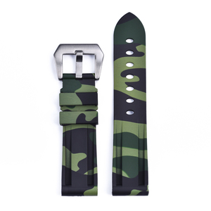 สายนาฬิกาซิลิโคนวัลคาไนซ์ลายพราง JUELONG รุ่น SUMMIT Sport Dive พร้อมตัวล็อคแบบปลดเร็ว - Product Image 4